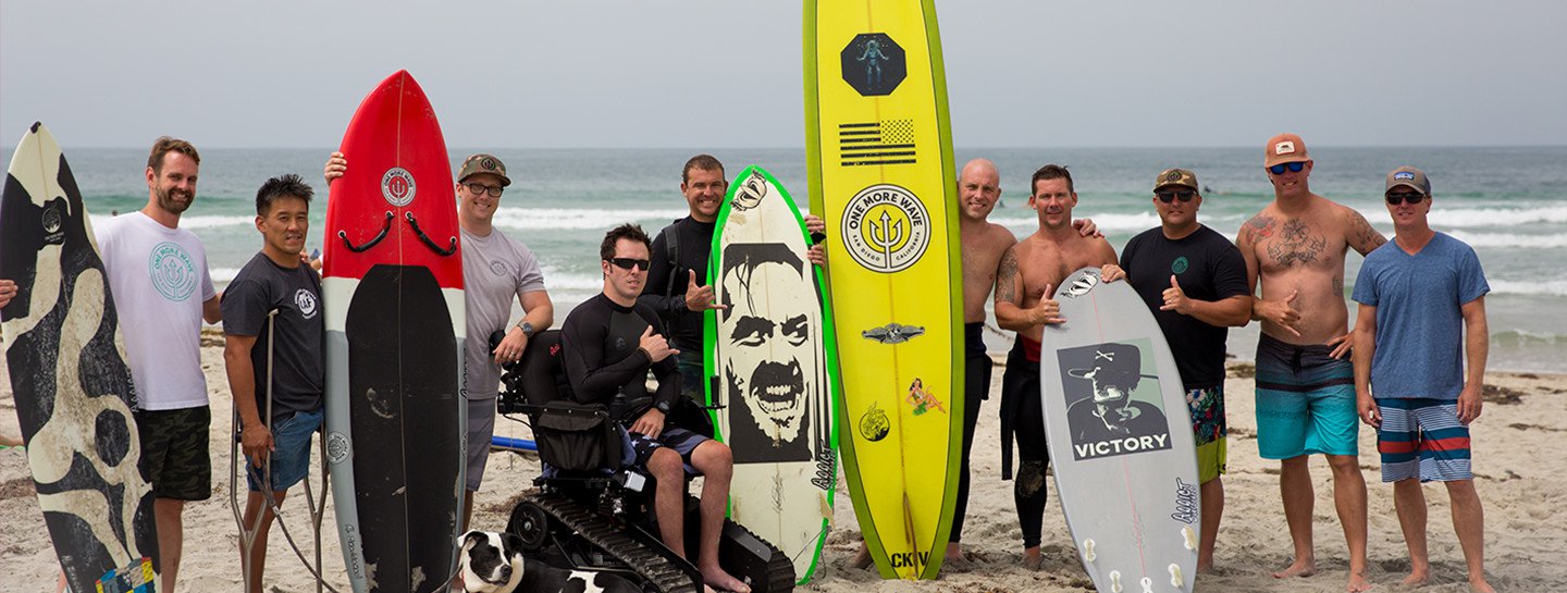 Two Military Special-Ops Officers Are Helping Wounded Veterans Heal, One Surfboard At A Time.